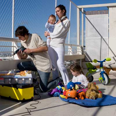 Rete anticaduta per bambini